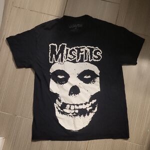 LG Black Misfits Graphic Tee